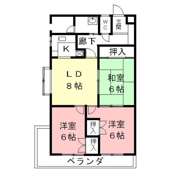 飛鳥’９３の間取り