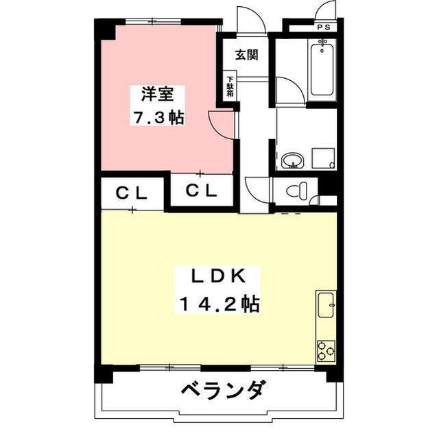 レジデンス・スギエの間取り