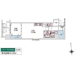 Draw上本町の間取り