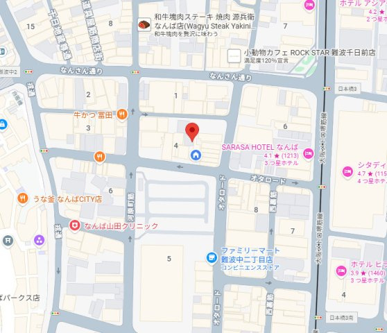 GARE NAMBAの間取り