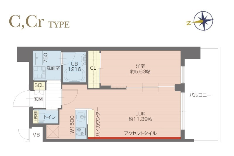 プレジオ塚本ASIANの間取り