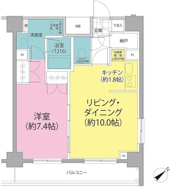 パークハビオ東向島の間取り