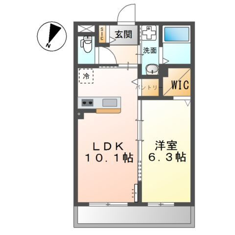 Casa di Salice Mityuyaの間取り