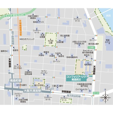 コンフォリア・リヴ南森町Ⅱのその他