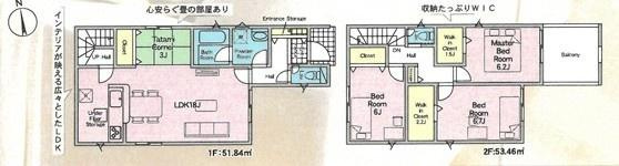 枚方市 渚元町　第５　新築 一戸建て ２号棟
