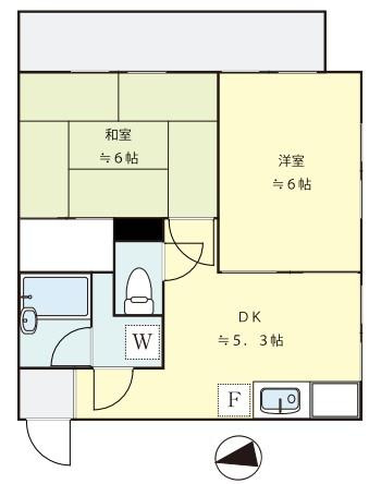 【間取り】 | 天野マンション