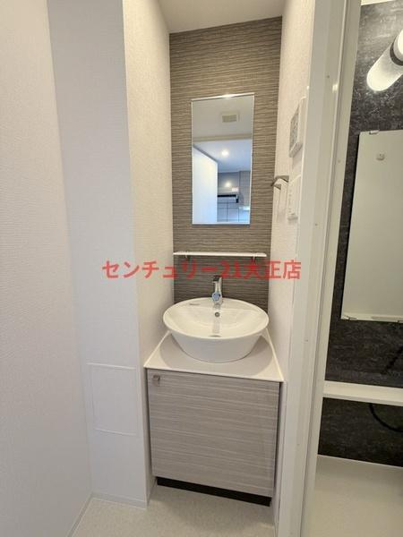 エスリード大阪エヴォルツの洗面所