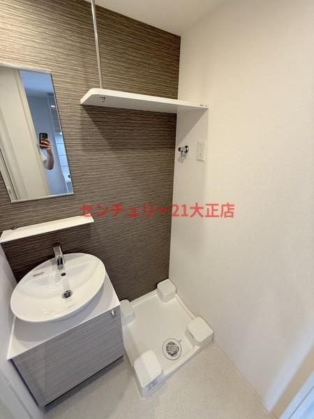 エスリード大阪エヴォルツの洗面所