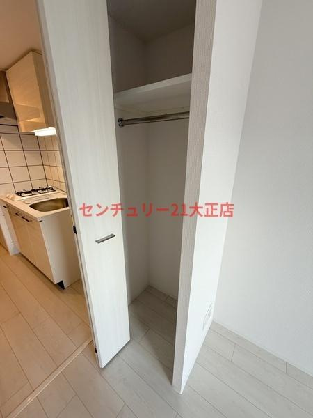 エスリード大阪エヴォルツの収納