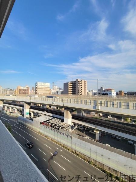 シャトー弁天弐番館の展望