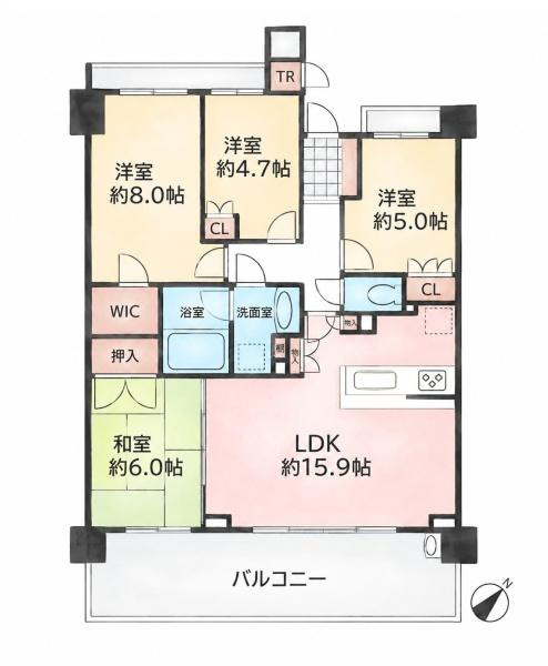 クレッセント上大岡ヴューズテラス