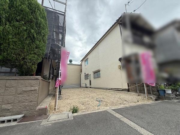 【前面道路含む現地写真】 | 門真市北島町　新築戸建