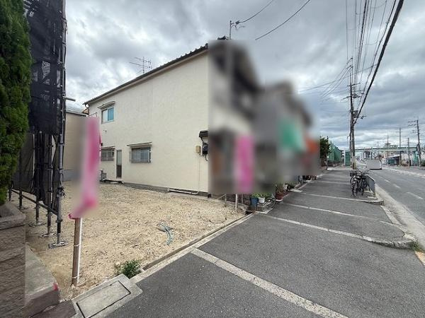【前面道路含む現地写真】 | 門真市北島町　新築戸建