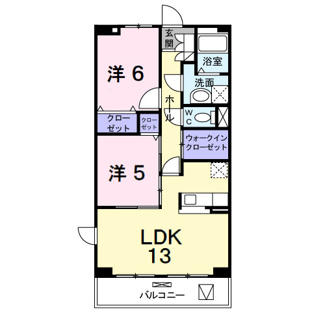 【間取り】 | ソール・オリエンスＢ