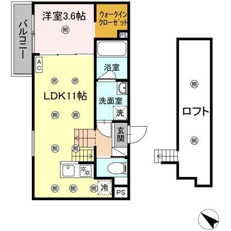 【間取り】 | AAbox昭和町