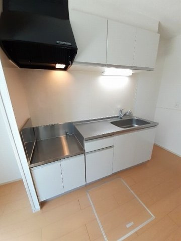キャトゥル・ヒル　一番館のキッチン