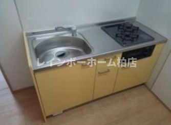 オートロック☆シャッター☆追い炊き☆浴室乾燥機のキッチン|別部屋。参考写真。