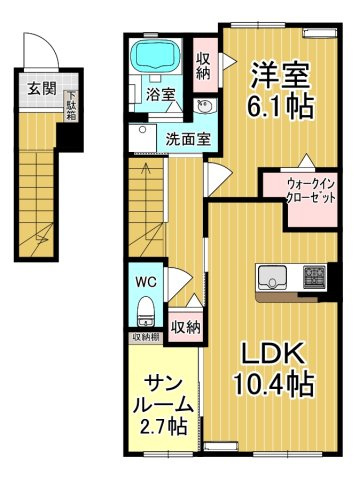 【間取り】 | プリムヴェール