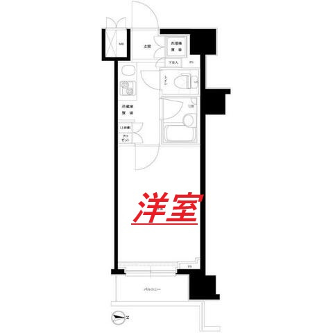 【間取り】 | ルーブル川崎伍番館