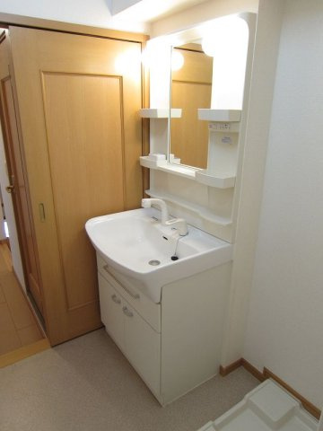 パーチェの洗面所