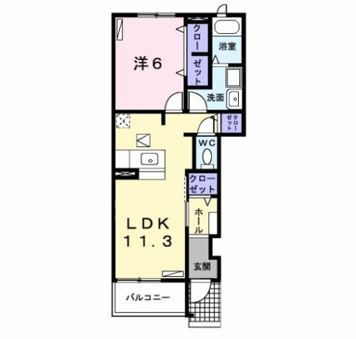アベリアの間取り