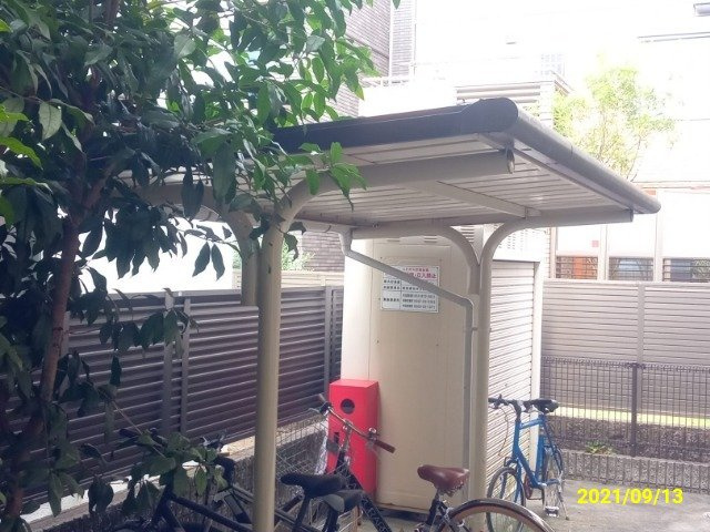 レオパレス琴音のその他|屋根付き駐輪場