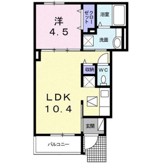 【間取り】 | オーブリー柏原