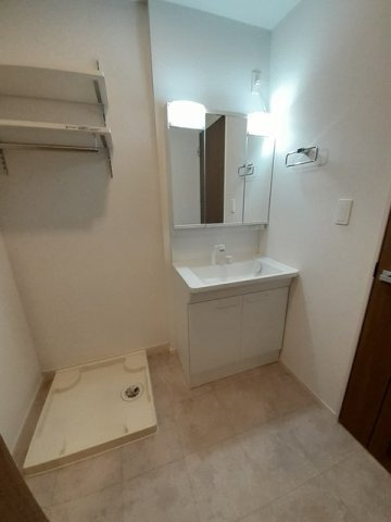 プラシードカーサの洗面所