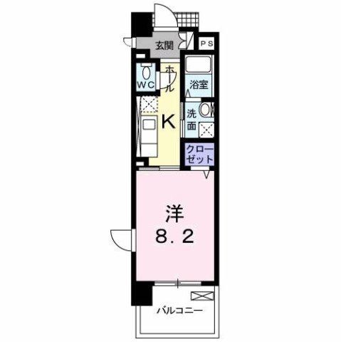 グレイス　コートの間取り