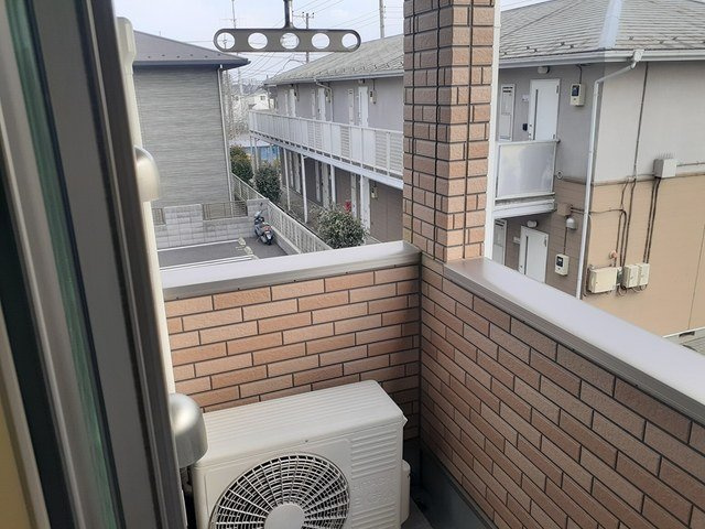 ウイングスカイⅡのバルコニー