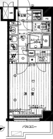 ルーブル久我山弐番館の間取り