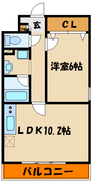 アザレアの間取り