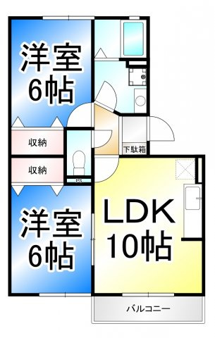 ヴィラ・エクセランの間取り