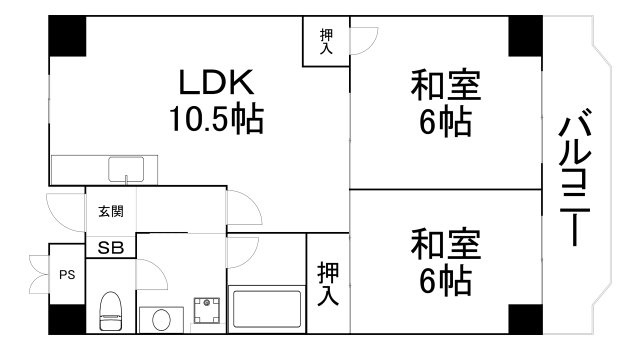 【間取り】 | 日宝ライフ放出西