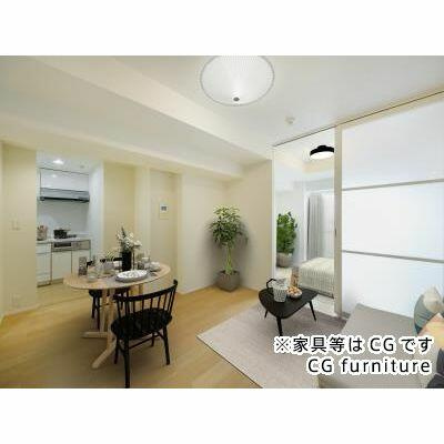 リバーシティ２１新川のロビー