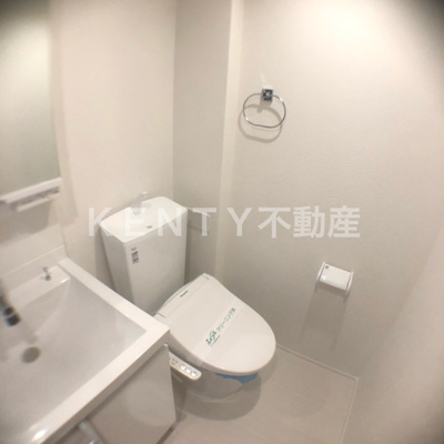 【トイレ】 | エムズ西六郷 | ゆったりとした空間のトイレです