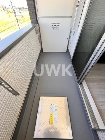 ジーメゾン山科エミールのバルコニー|※写真は同シリーズのものです。