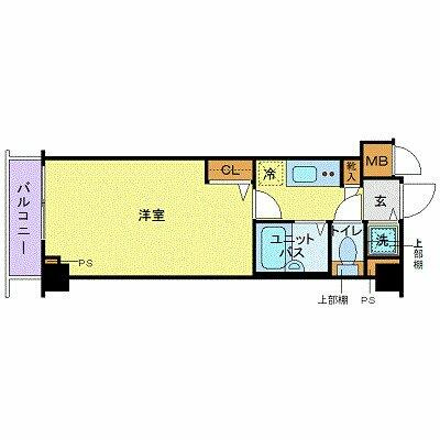 トーシンフェニックス日本橋兜町参番館の間取り