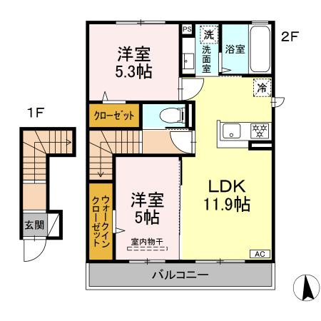 ジラソーレの間取り|。