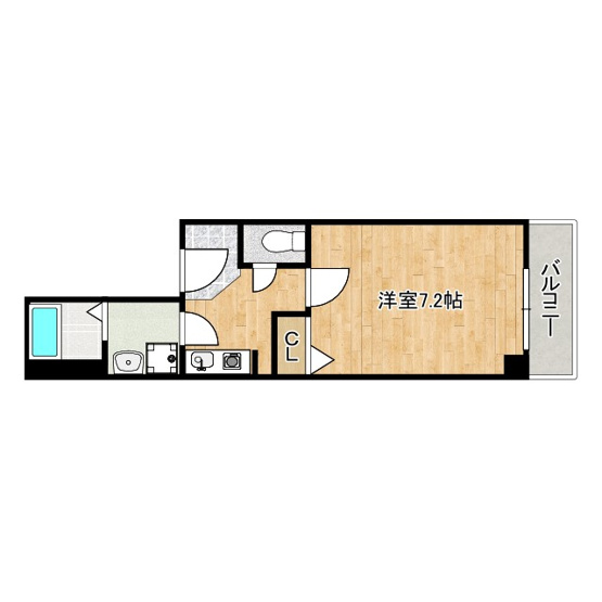【間取り】 | ロジュマン泉佐野