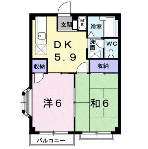 【間取り】 | エルデイム宮本
