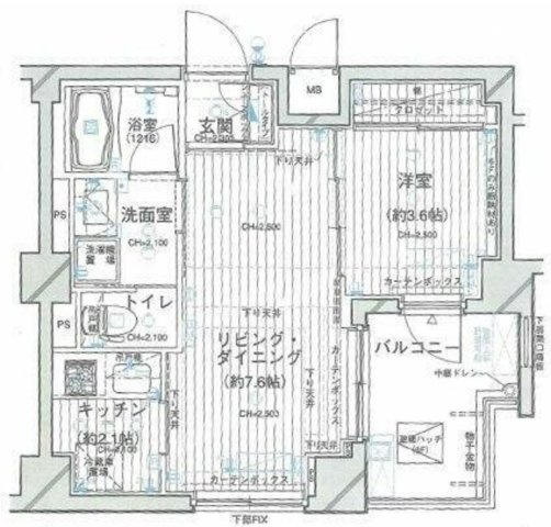 ダイナシティ糀谷の間取り|間取り