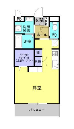 ラフィーネの間取り