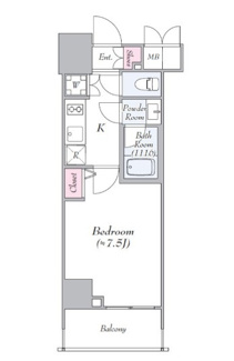 【間取り】 | コンシェリア浜松町MASTER'S VILLA | 間取りです。