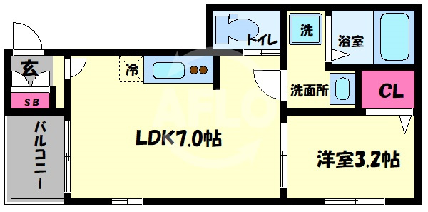 IRIS大今里の間取り|IRIS大今里　間取り