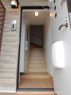 【玄関】 | サニーフラットⅠ | 毎日通る玄関はこちらです