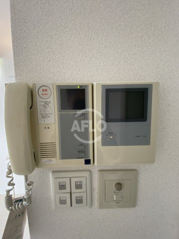 La CASA新深江のセキュリティ|La CASA新深江　モニター付きインターホン