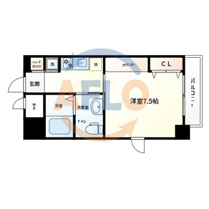 La CASA新深江の間取り|La CASA新深江　間取り