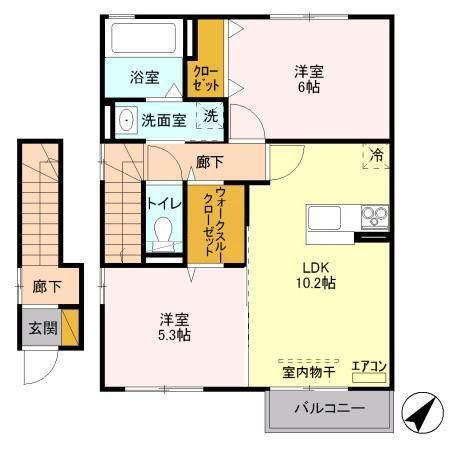 SAKURA　Ⅱの間取り