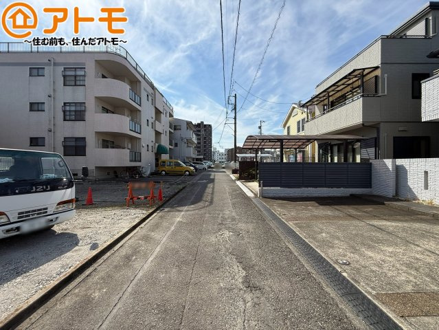 【前面道路含む現地写真】 | 駿河区大坪町2期　新築戸建　2号地